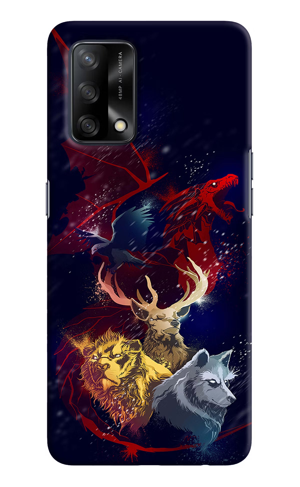 Game Of Thrones Oppo F19/F19s Hard Case Back Cover by Casekaro