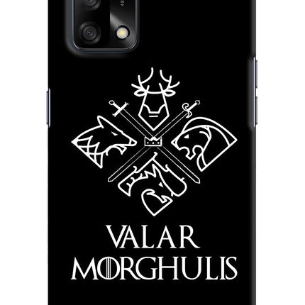 Valar Morghulis | Game Of Thrones Oppo F19/F19s Hard Case Back Cover by Casekaro