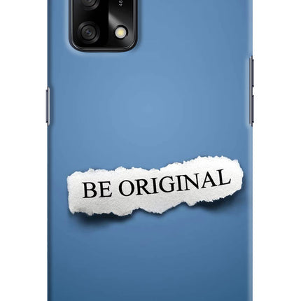 Be Original Oppo F19/F19s Hard Case Back Cover by Casekaro