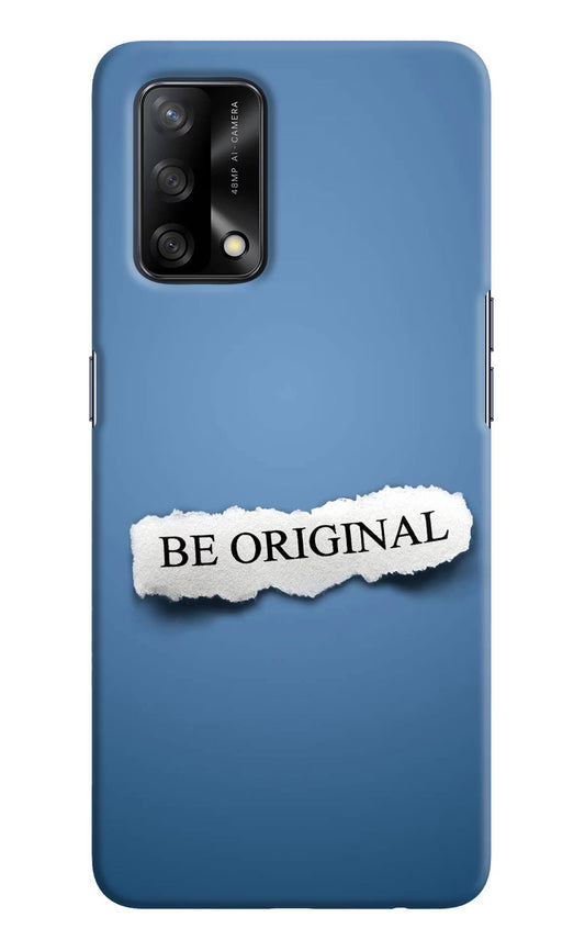 Be Original Oppo F19/F19s Hard Case Back Cover by Casekaro
