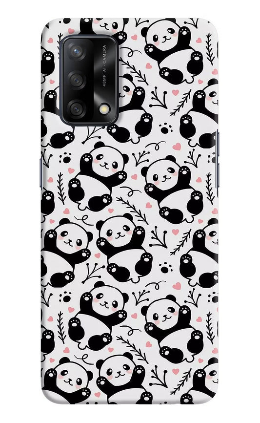 Cute Panda Oppo F19/F19s Hard Case Back Cover by Casekaro
