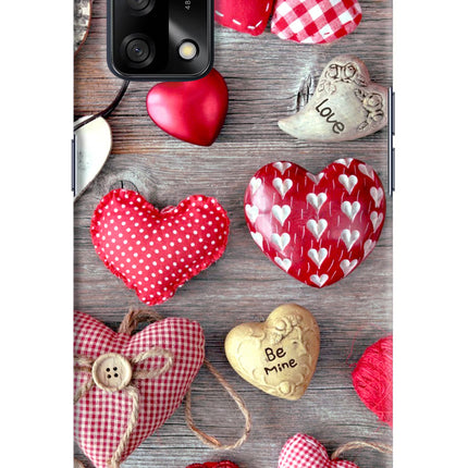 Love Wallpaper Oppo F19/F19s Hard Case Back Cover by Casekaro