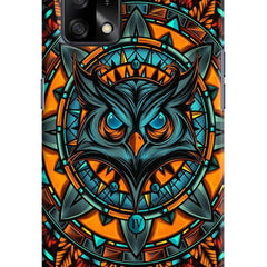 Angry Owl Art Oppo F19/F19s Hard Case Back Cover by Casekaro