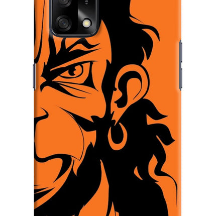Hanuman Oppo F19/F19s Hard Case Back Cover by Casekaro