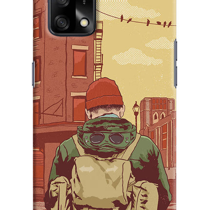 Adventurous Oppo F19/F19s Hard Case Back Cover by Casekaro