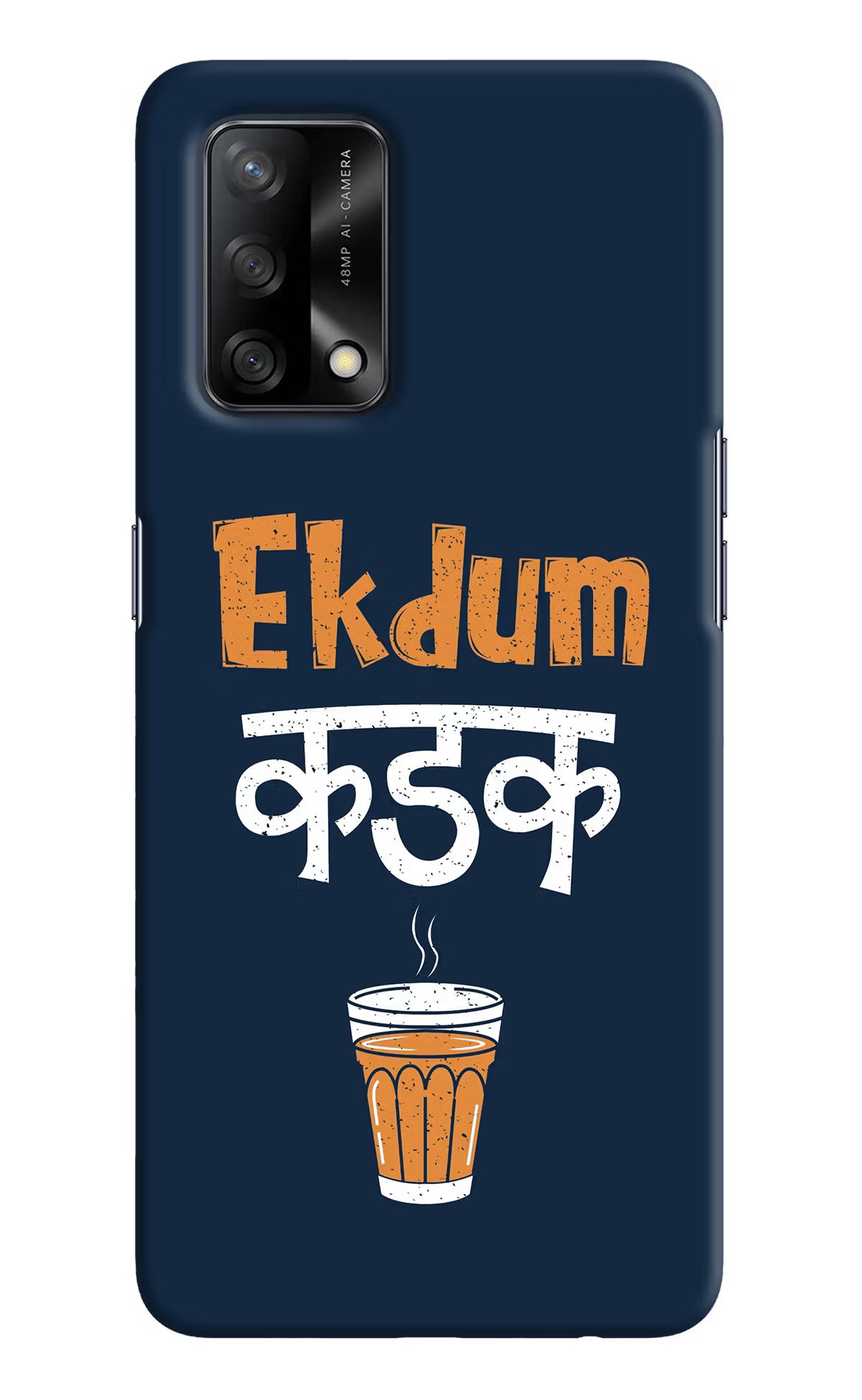 Ekdum Kadak Chai Oppo F19/F19s Hard Case Back Cover by Casekaro
