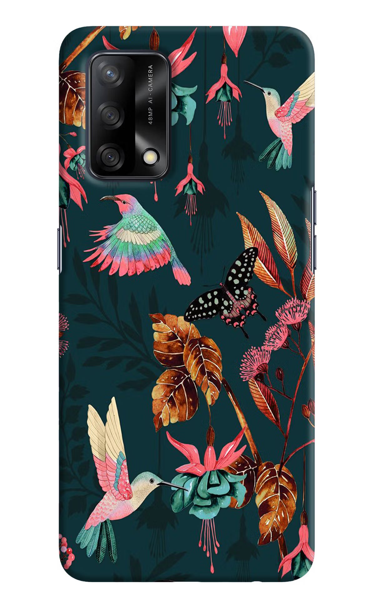Birds Oppo F19/F19s Hard Case Back Cover by Casekaro