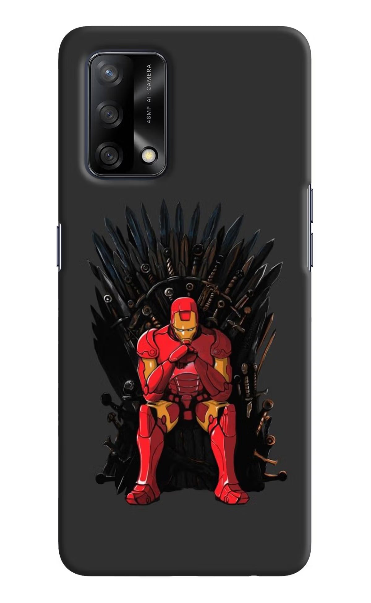 Ironman Throne Oppo F19/F19s Hard Case Back Cover by Casekaro