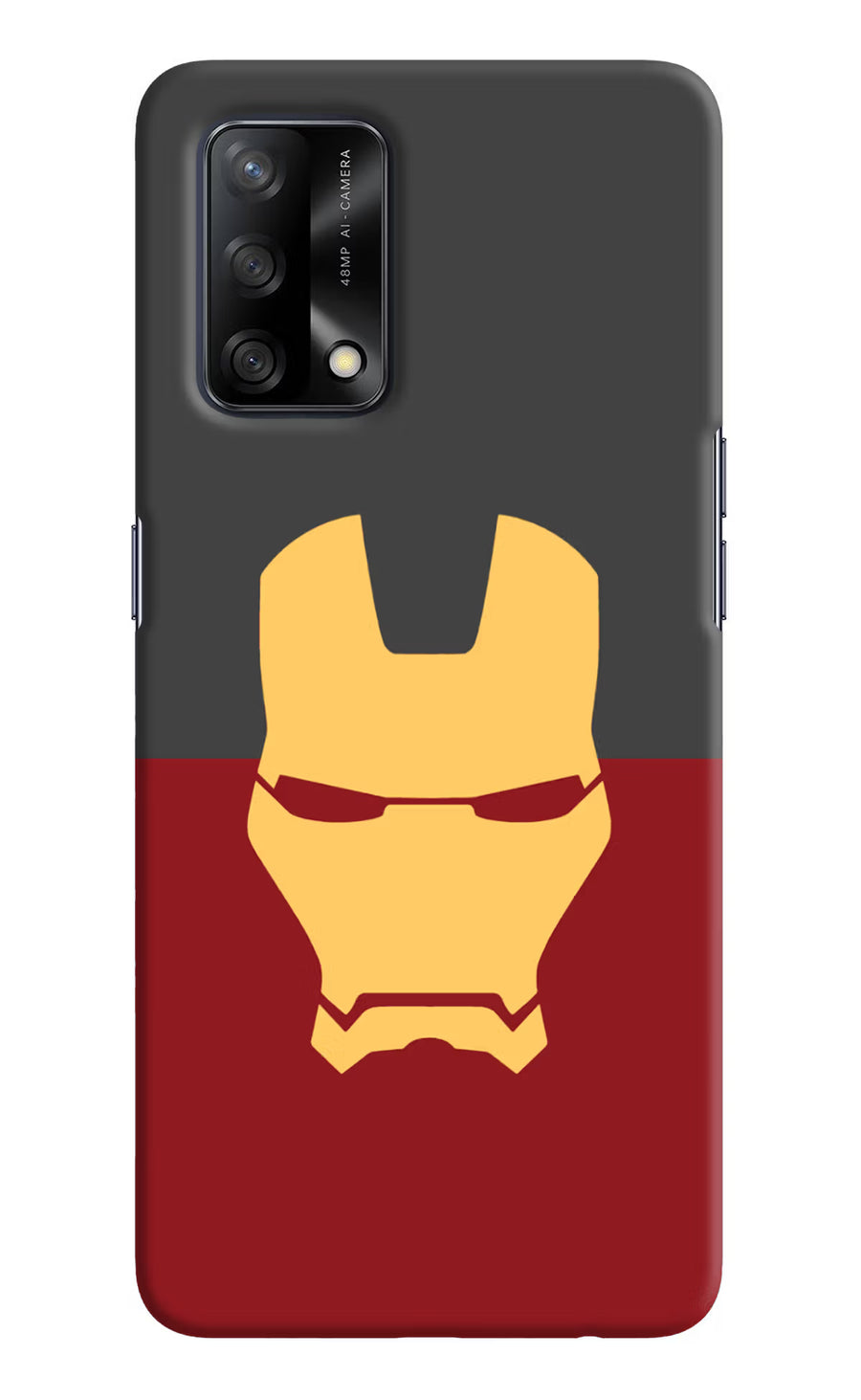 Ironman Oppo F19/F19s Back Cover, Hard case
