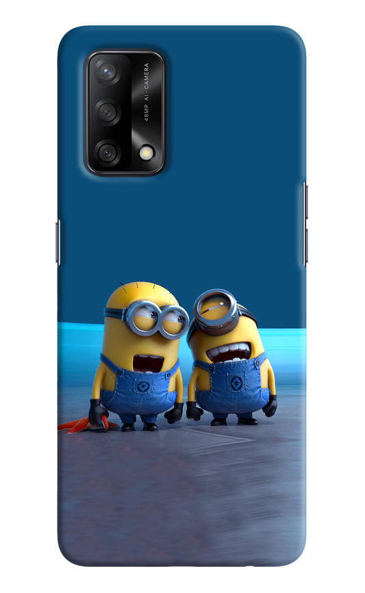 Minion Laughing Oppo F19/F19s Hard Case Back Cover by Casekaro