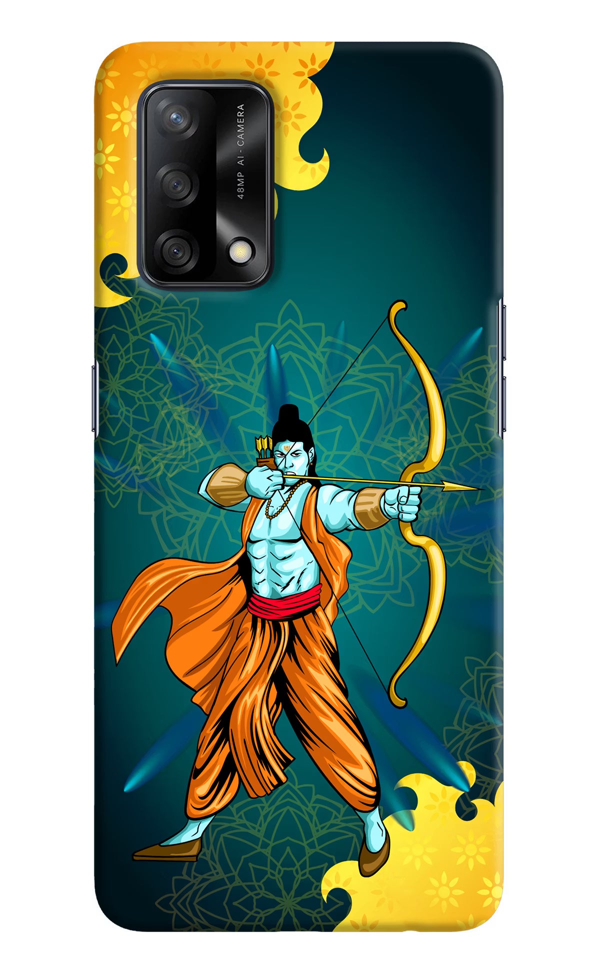Lord Ram - 6 Oppo F19/F19s Hard Case Back Cover by Casekaro