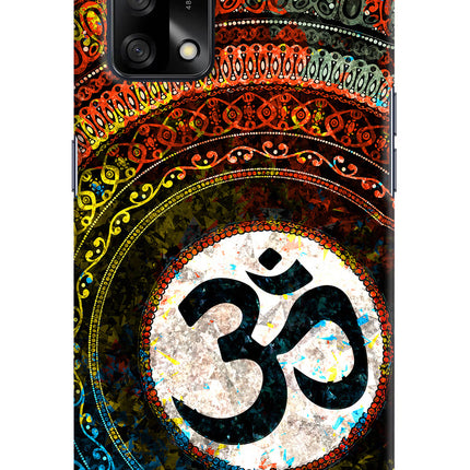 Om Cultural Oppo F19/F19s Hard Case Back Cover by Casekaro