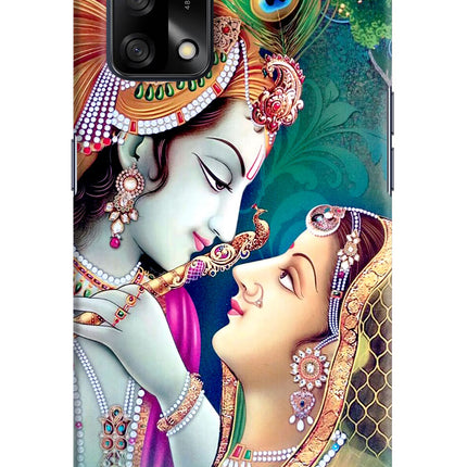 Lord Radha Krishna Oppo F19/F19s Hard Case Back Cover by Casekaro