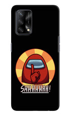 Among Us Shhh! Oppo F19/F19s Hard Case Back Cover by Casekaro