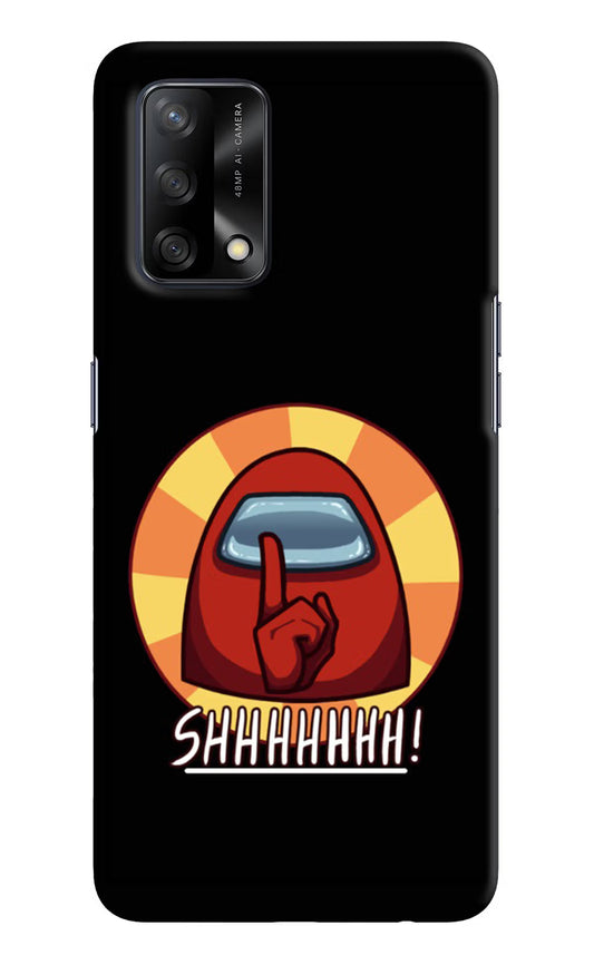 Among Us Shhh! Oppo F19/F19s Hard Case Back Cover by Casekaro