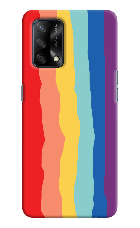 Rainbow Oppo F19/F19s Hard Case Back Cover by Casekaro