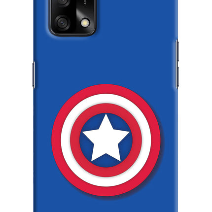Shield Oppo F19/F19s Hard Case Back Cover by Casekaro