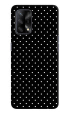 White Dots Oppo F19/F19s Hard Case Back Cover by Casekaro