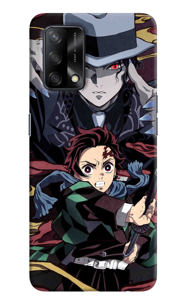 Demon Slayer Oppo F19/F19s Hard Case Back Cover by Casekaro