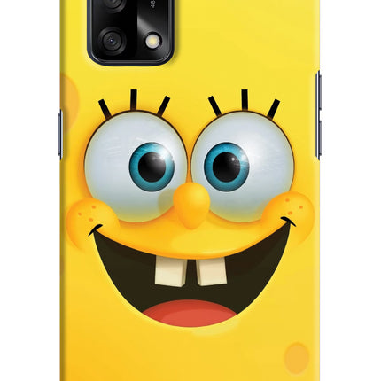 Sponge 1 Oppo F19/F19s Hard Case Back Cover by Casekaro