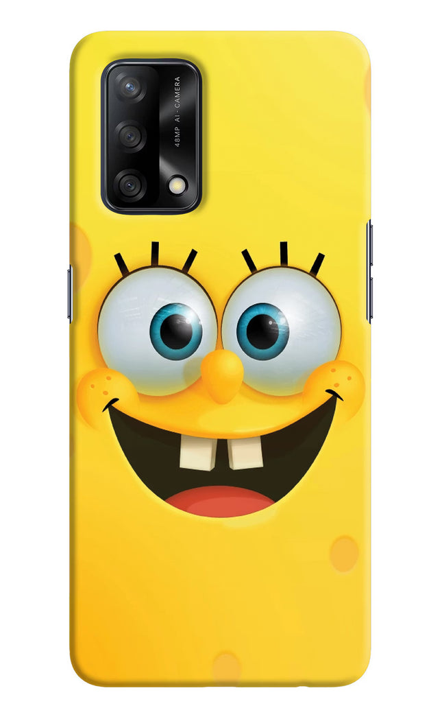 Sponge 1 Oppo F19/F19s Hard Case Back Cover by Casekaro