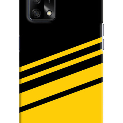 Yellow Shades Oppo F19/F19s Hard Case Back Cover by Casekaro