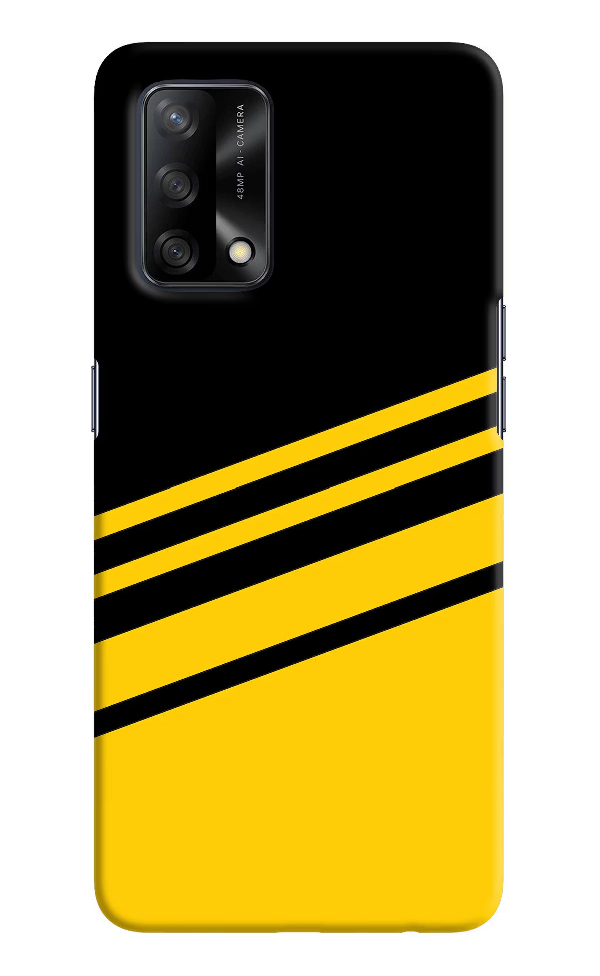 Yellow Shades Oppo F19/F19s Hard Case Back Cover by Casekaro