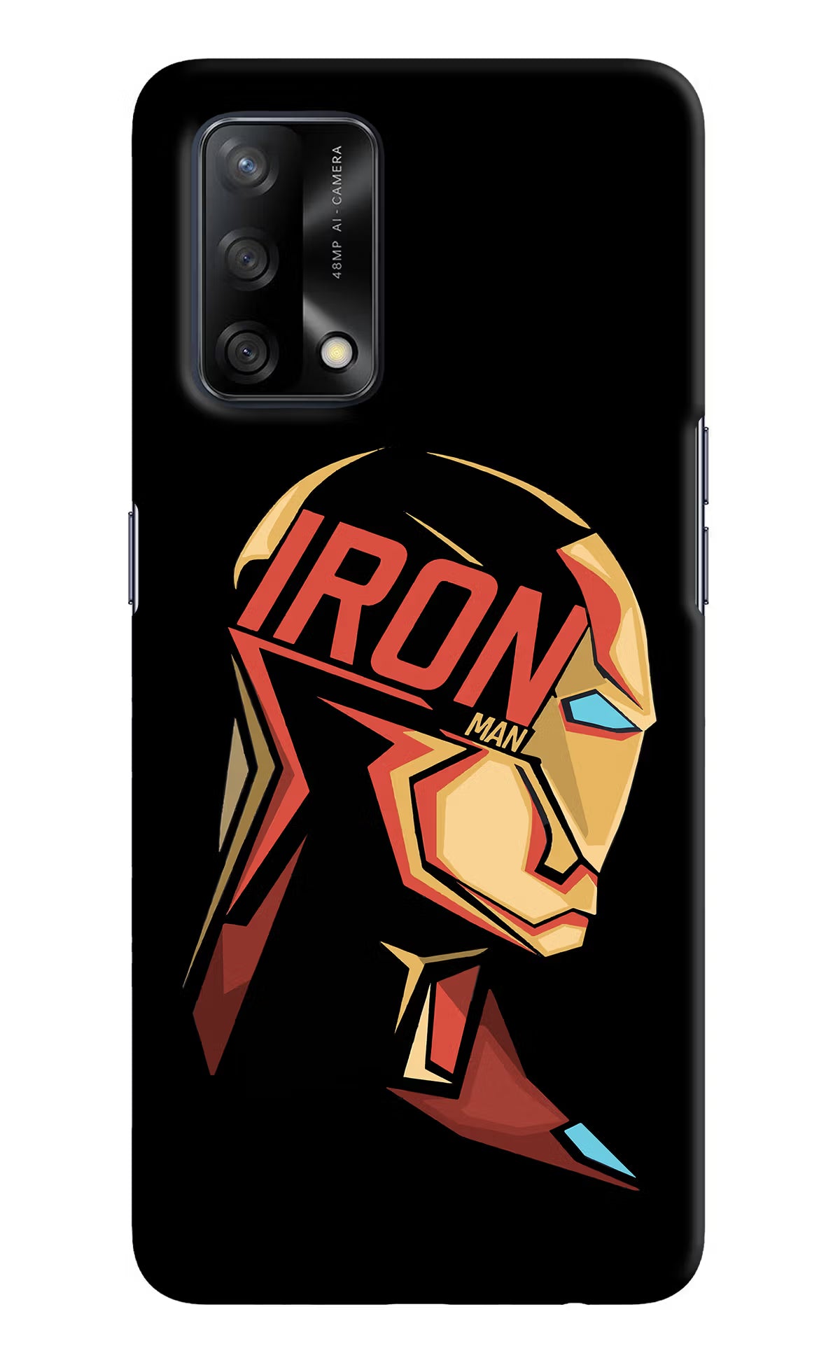 IronMan Oppo F19/F19s Hard Case Back Cover by Casekaro