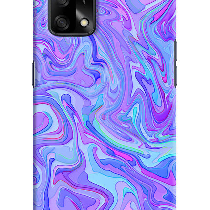 Glitter Oppo F19/F19s Hard Case Back Cover by Casekaro