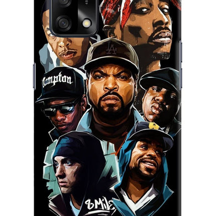 Rappers Oppo F19/F19s Hard Case Back Cover by Casekaro