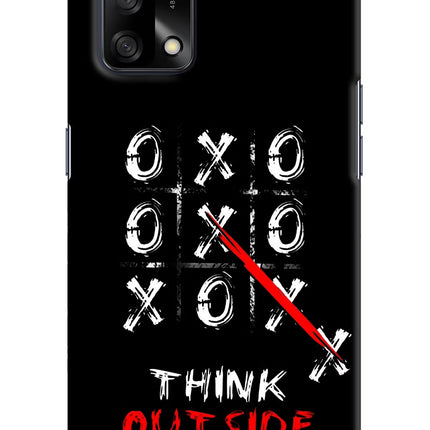 Think out of the BOX Oppo F19/F19s Hard Case Back Cover by Casekaro