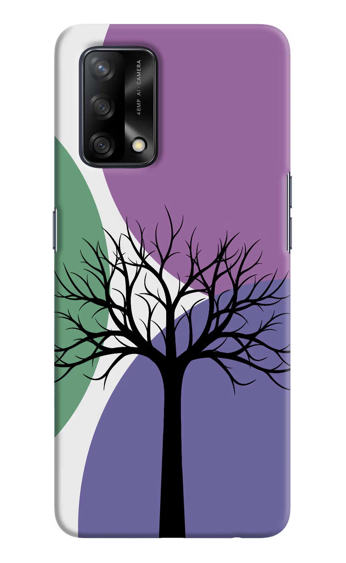 Tree Art Oppo F19/F19s Hard Case Back Cover by Casekaro
