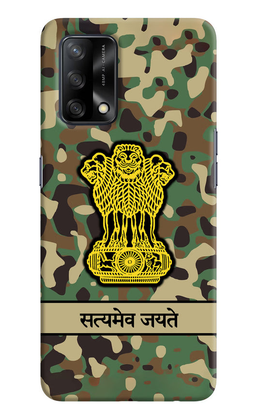 Satyamev Jayate Army Oppo F19/F19s Hard Case Back Cover by Casekaro