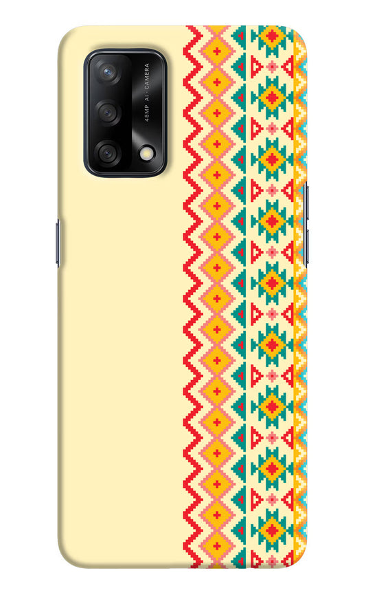 Ethnic Seamless Oppo F19/F19s Hard Case Back Cover by Casekaro
