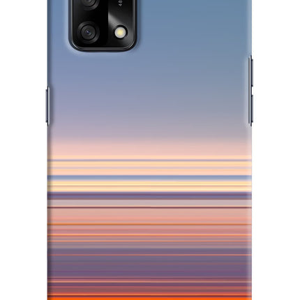 Morning Colors Oppo F19/F19s Hard Case Back Cover by Casekaro