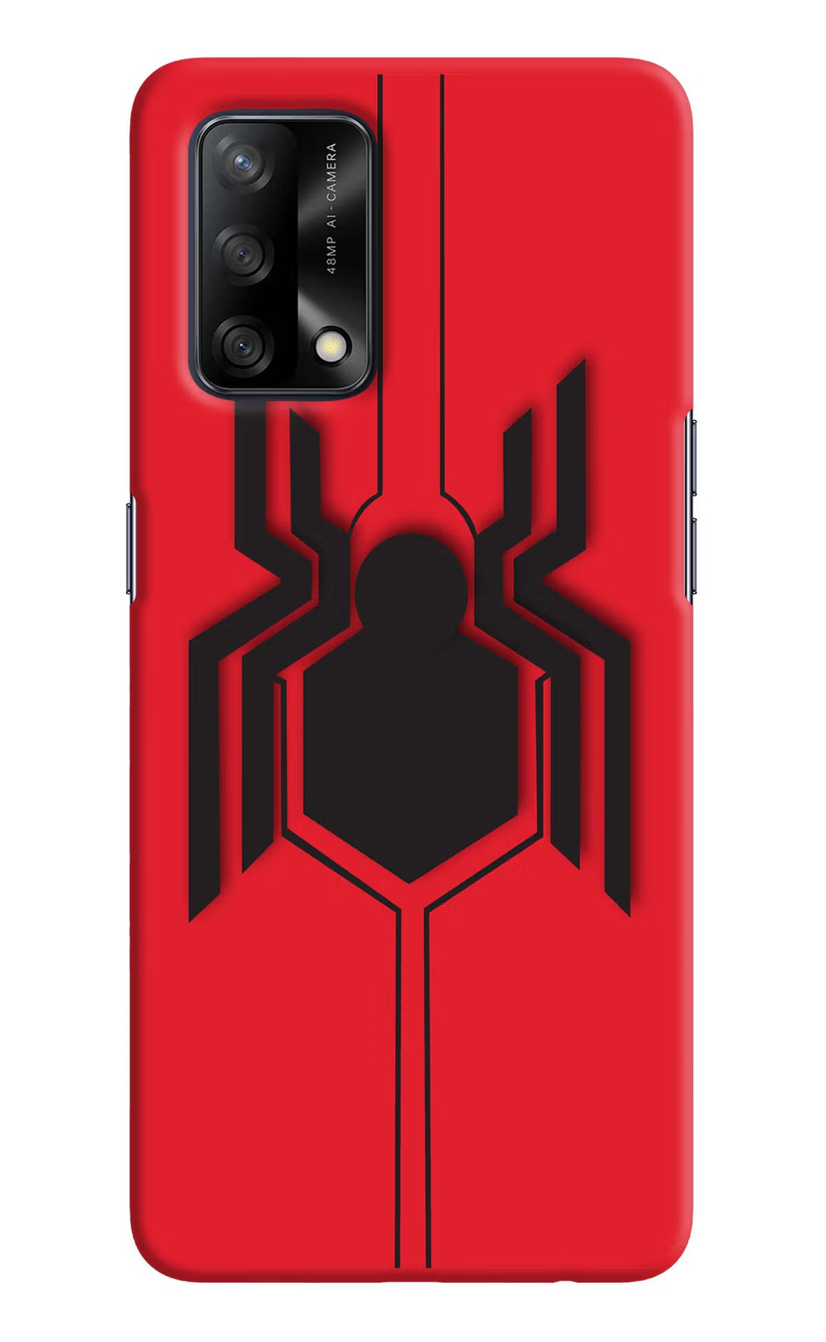 Spider Oppo F19/F19s Hard Case Back Cover by Casekaro
