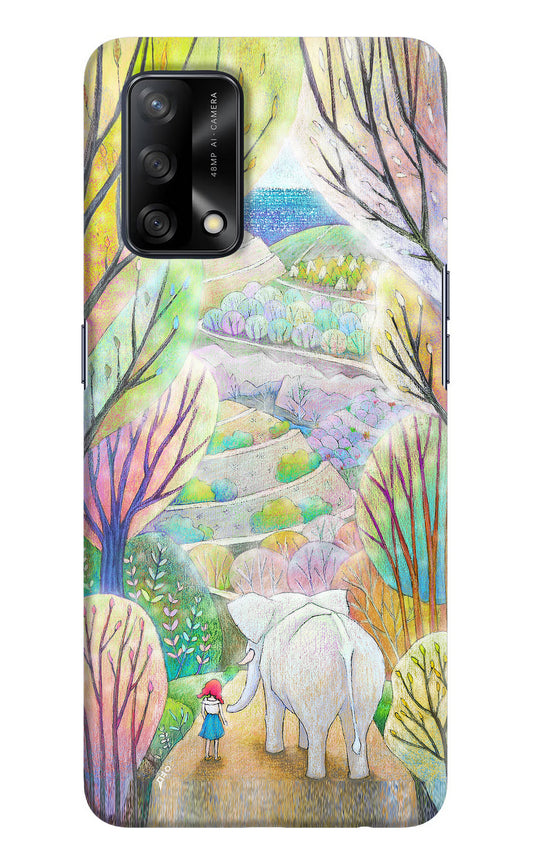 Nature Painting Oppo F19/F19s Hard Case Back Cover by Casekaro