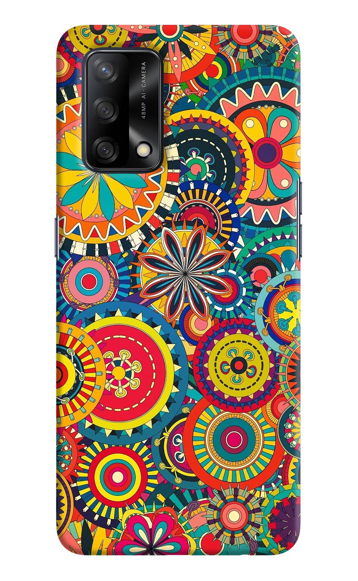 Gol Gol Art Oppo F19/F19s Hard Case Back Cover by Casekaro