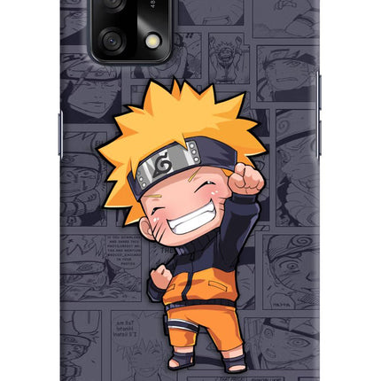 Chota Naruto Oppo F19/F19s Hard Case Back Cover by Casekaro