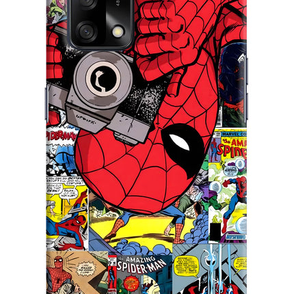 Spider Man Oppo F19/F19s Hard Case Back Cover by Casekaro