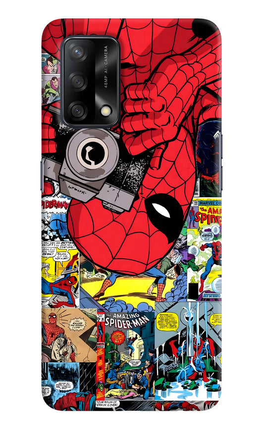 Spider Man Oppo F19/F19s Hard Case Back Cover by Casekaro