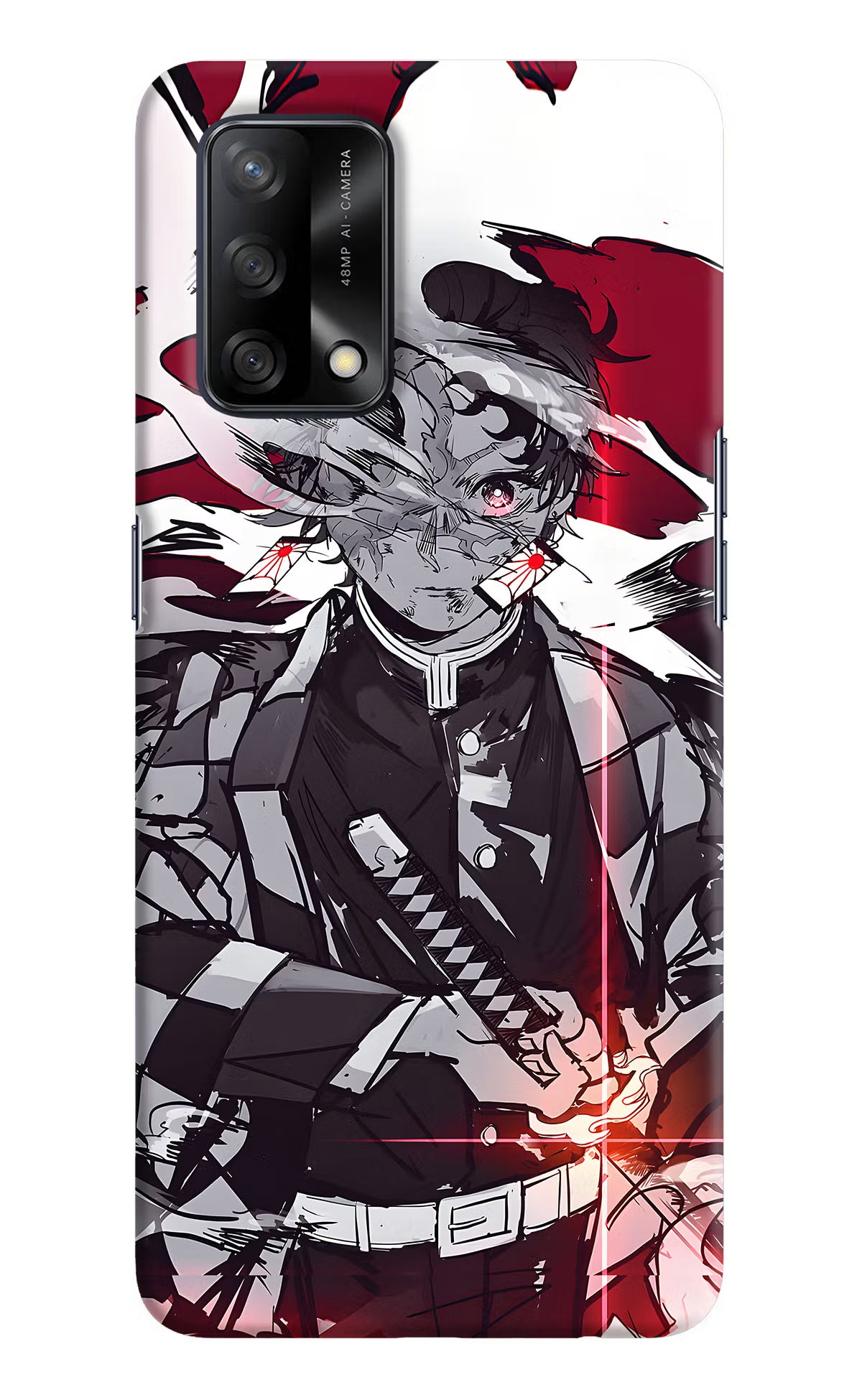Demon Slayer Oppo F19/F19s Hard Case Back Cover by Casekaro
