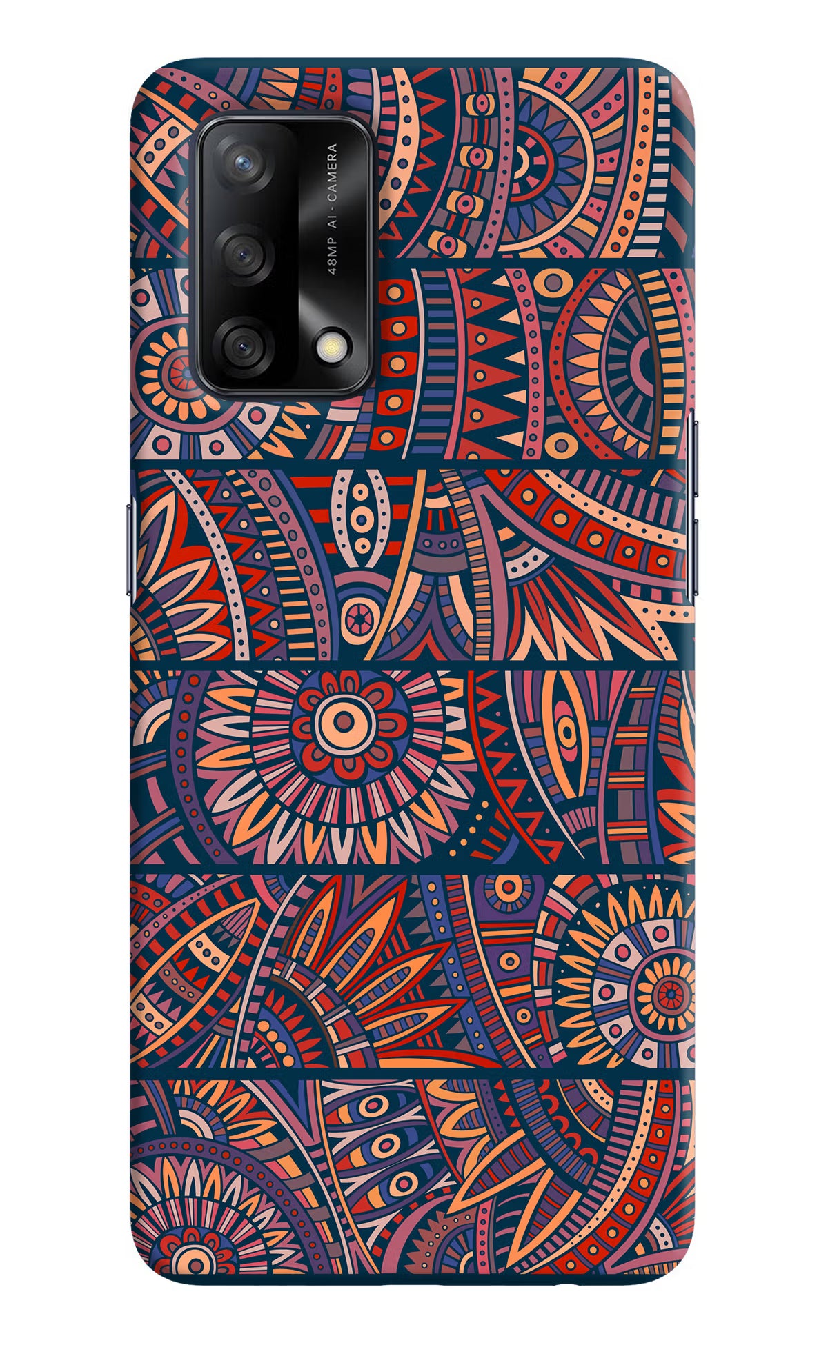 African Culture Design Oppo F19/F19s Hard Case Back Cover by Casekaro