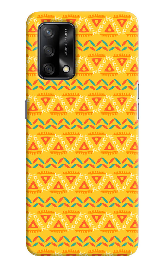 Tribal Pattern Oppo F19/F19s Hard Case Back Cover by Casekaro