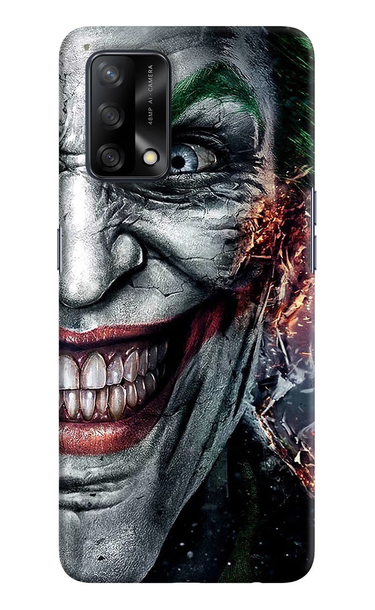 Joker Cam Oppo F19/F19s Hard Case Back Cover by Casekaro