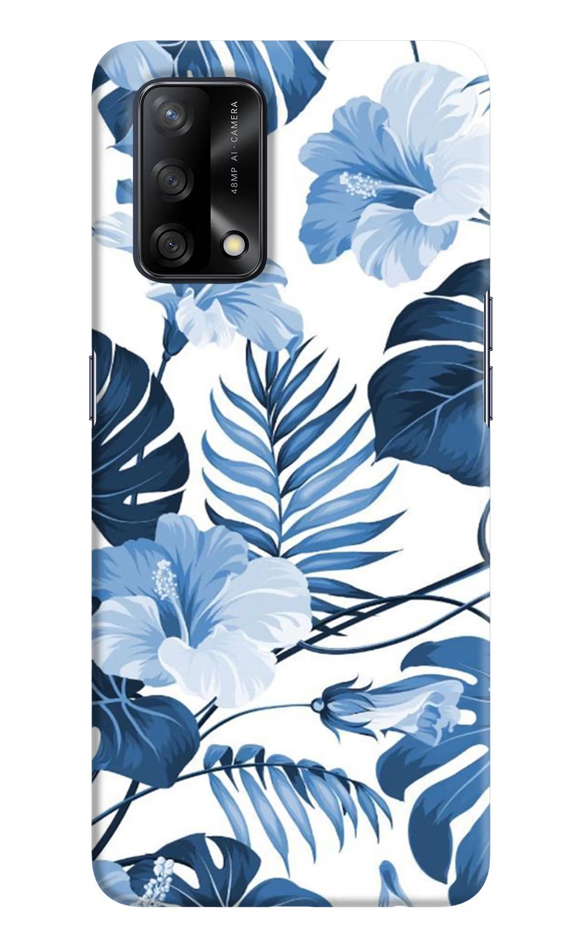 Fabric Art Oppo F19/F19s Hard Case Back Cover by Casekaro