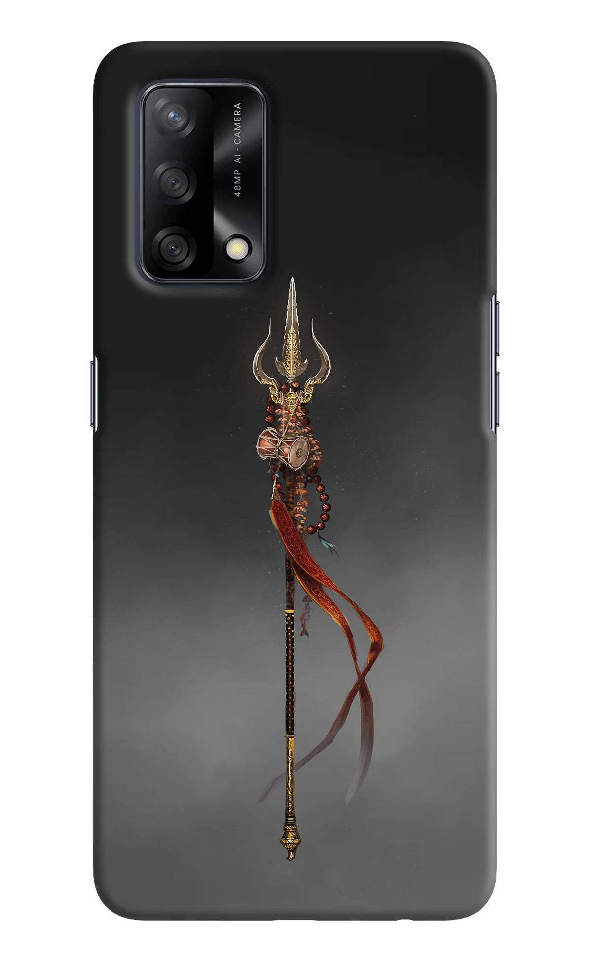 Shiv Trishul Oppo F19/F19s Hard Case Back Cover by Casekaro