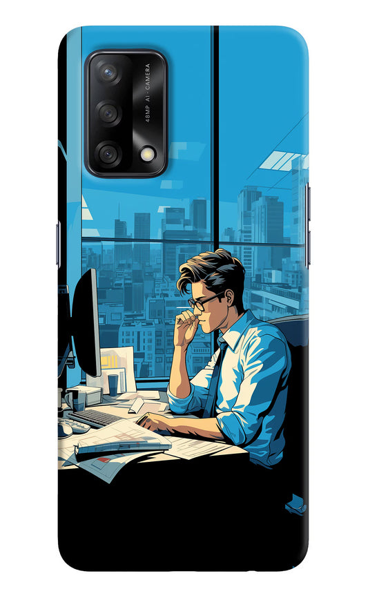 Focused Hustler (AI Generated) Oppo F19/F19s Hard Case Back Cover by Casekaro