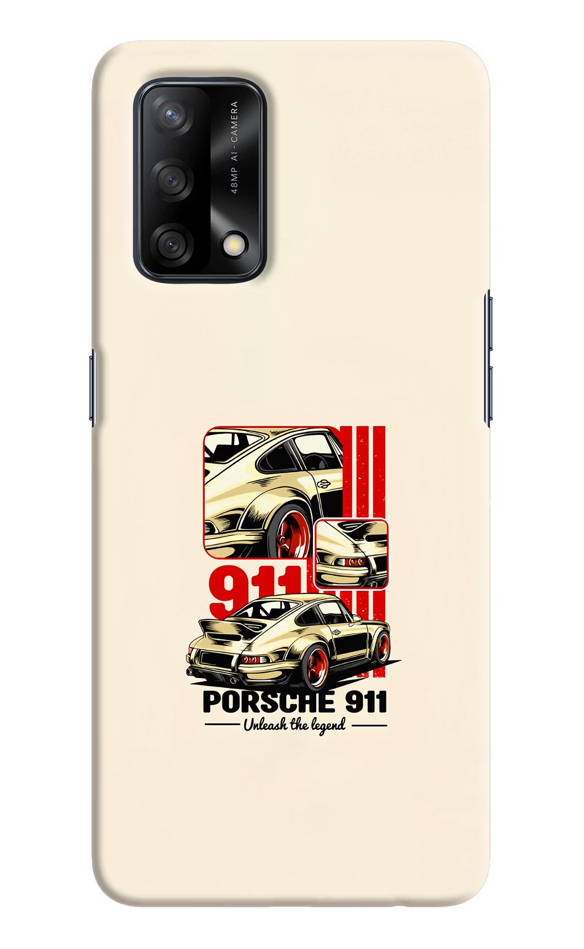 Classic Porsche 911 Oppo F19/F19s Hard Case Back Cover by Casekaro