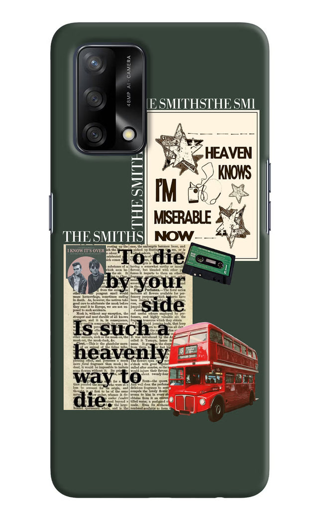 The Smiths Oppo F19/F19s Hard Case Back Cover by Casekaro